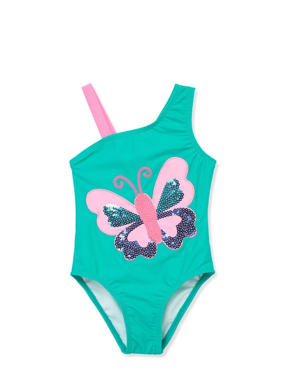 NWT flapdoodles butterfly swimsuit size 2T